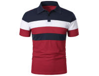 Polo de golf a rayas para hombre, camiseta de manga corta con solapa, ropa deportiva transpirable, camisetas de verano - details 19