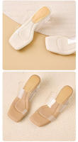 Sandalias de Hadas Transparentes Tacones Altos Comodidad para Pies Zapatos de Moda para Mujer y Hombre - details 15