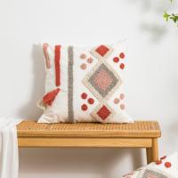 Cojín Bohemio de Terciopelo Almohada de Sofá de Estilo Étnico para Sala de Estar - details 7