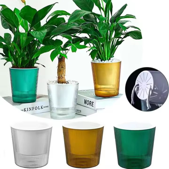 Absorción automática de algodón y agua para hidroponía perezosa, riego automático ETA, decoración de jardín. - 1
