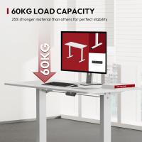 Escritorio de Oficina Elevable Motoriado 110 x 60 cm Diseño Ergonómico y Moderno con Soporte y Ventilador Fácil Instalación - details 61