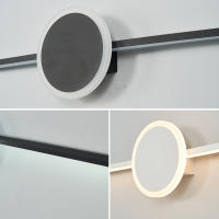 NEO Gleam-Lámpara led de pared para espejo de baño, accesorio de iluminación moderno para montaje en pared, AC85-265V, 19W-27W - details 8