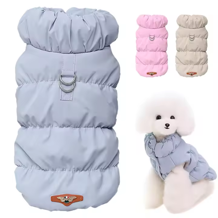 Abrigo de Mascota Suave Cálido Prenda de Invierno Acolchado para Perros Pequeños y Medianos - 1