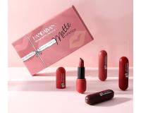 Maquillaje Resistente Al Agua, Juego De 6 Piezas De Pintalabios, Brillo de Labios Mate Natural - details 4