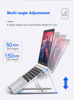 Soporte plegable para ordenador portátil, Base de refrigeración ajustable para Macbook Air Pro - details 4