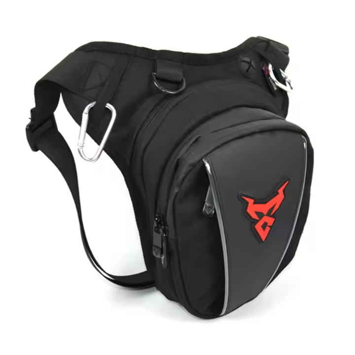 Bolsa de Motocicleta MOTOCENTRIC de Gran Capacidad Resistente al Agua, Transpirable, Resistente al Desgaste, Reflectante, Sin Pilling, Bolsa Oculta en Panel - 1