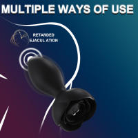Vibrador Inalámbrico Masajeador de Cúrculo Anal con Control Remoto Estimulador de Prostata para Hombres Juguete Sexual Adulto Salud Sensual - details 6