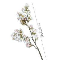 Flor de tomillo Artificial Retro, rama de flor de tomillo realista de plástico, flor falsa elegante de lujo para decoración del jardín del hogar - details 0