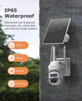 Cámara Solar SHIWOJIA 3MP POTA Wireless 4G SIM Visión Nocturna Cámara de Seguridad PTZ - details 9