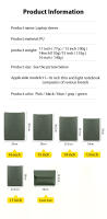 Funda para portátil para Macbook Pro Air 13 15 M4, funda para portátil Huawei Xiaomi Lenovo, funda para tableta con paquete de energía - details 0
