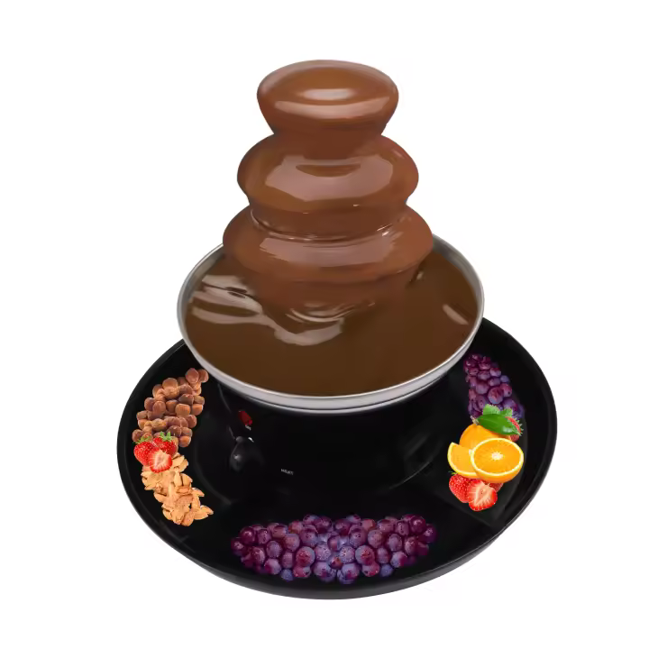 Fuente eléctrica para Chocolate, fuente para Chocolate Fondue de Chocolate - 1