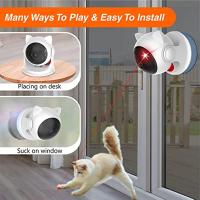 ATUBAN Automatic Cat Laser Toy for Indoor Cats,Interactive cat Toys for Kittens/Dogs,Fast/Slow Mode,Adjustable Circling Ranges - details 5
