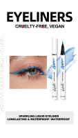 HANDAIYAN Delineador de Ojos Nacarado Brillante, Delineador de Ojos Líquido Nacarado Ultrafino, Resistente Al Agua y Duradero - details 1