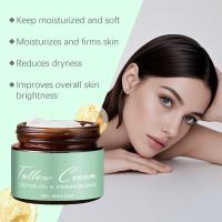 EELHOE Sebo de res alimentado con hierba para la piel Sebo de res batido orgánico Incienso y aceite de ricino Crema hidratante facial para cara Mano Cuerpo 100% puro cuidado de la piel facial natural para mujeres y hombres - details 1