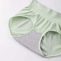 3 UDS Ropa interior menstrual a prueba de fugas de cintura alta sin costuras para mujer - details 22