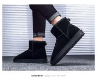 Zapatos para hombre, botines para mujer, botas de nieve de invierno, zapatillas de deporte para hombre, zapatos de algodón informales a la moda, zapatos de lujo de talla grande 35-47 para parejas - details 23
