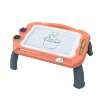 Tablero de dibujo magnético colorido, tablero para garabatear, mesa de juguete, almohadilla para pierna, tablero de Graffiti magnético borrable - details 6