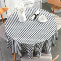 Mantel redondo impermeable de PVC, cubierta de mesa con estampado a prueba de aceite para cocina, jardín, comedor y boda - details 20