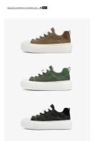 Zapatillas de Lona Negras para Hombres Primavera 2025 Estilo Casual Versátil para Estudiantes - details 1