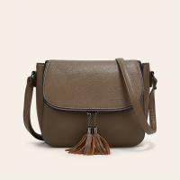 Bolso cruzado elegante y minimalista Cuero sintético, cierre con cremallera, mantenimiento fácil, estilo urbano, duradero Ideal para mujeres y mamás - details 3