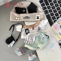 Evelyn-Conjunto informal para muñeca de algodón de 20CM, gorro, sombrero, pantalones, ropa, accesorios DIY, Top bonito, pantalones cortos, zapatos, traje - details 2