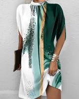 Vestido cruzado con bolsillos y botones para mujer, moda de verano de Europa y América, tienda oficial Traf - details 0