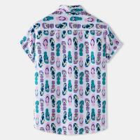 Camisa hawaiana de manga corta para hombre, camisa con estampado completo de flores para playa, novedad de 2024 - details 22