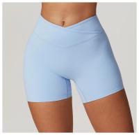 Pantalones Cortos de Yoga de Nylon Suave Cintura Alta para Entrenamiento y Ciclismo - details 16
