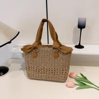 Bolso de Playa de Paja Tejida Ligero y Duradero Gran Capacidad para Vacaciones, Picnics, Uso Diario - details 3