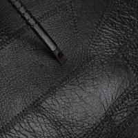 Bolso de mano de cuero PU suave a la moda para hombre, bolso duradero de alta calidad, bolso de mano con diseño de retales informal - details 10