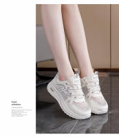 Zapatillas de cuero, nuevas zapatillas ligeras para correr, zapatos blancos de suela blanda - details 10