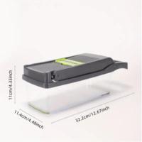 Cortador de Verduras de Mano Multifuncional Set de 16 Piezas Rebanador de Frutas con Contenedor - details 6