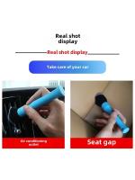 Cepillo para detalles de coche, cerdas suaves, Interior, limpieza de huecos, lavado de coches, estilo largo y corto opcional - details 4