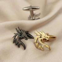 Gemelos avanzados de acero inoxidable para grifo de hombre, diseñados con materiales de alta calidad, color dorado, regalo al por mayor - details 0
