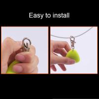 Collar colgante LED impermeable para mascotas, colgante luminoso Led antipérdida de silicona con hebilla, colgante de seguridad brillante para mascotas - details 4