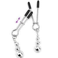 Pinzas de Metal para pezones, anillo de campana, esclavo BDSM, Bondage para pecho, restricción, juguete sexual para mujeres, juego de pareja - details 2