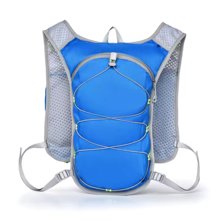 Chaleco de hidratación para correr transpirable, bolsa de hidratación para correr, ultraligera, impermeable, Material de nailon, mochila de agua con múltiples bolsillos - 1