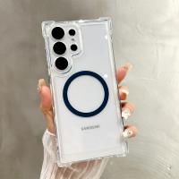Funda de Armadura Transparente Magnética para Samsung Cubierta Protectora de Choque Reforzada con Corners de Lujo Ultra - details 9