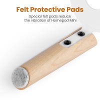 Homepod-Mini trípode de madera con marco de Metal, soporte para altavoz, accesorios para el hogar - details 11