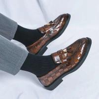 Producto más vendido 2025, zapatos de hombre clásicos de oficina de cuero genuino Oxford estilo caminar italiano de lujo - details 11