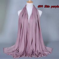 Hijab de algodón liso para mujer, chal largo y elástico, bufanda de red para el cuello, Sjaal musulmán, 35 colores, 180x80Cm - details 27