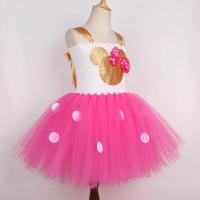 Vestido Tutú Minnie Cosplay Niñas, Fiesta de Cumpleaños, Vestido de Princesa, Cosplay, Navidad, Halloween, Disfraz de Ratón para Niños, Tela - details 9