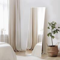 Pie Cuerpo Entero 150x51 cm, Espejos Grandes de Pared Rectangulares con Soporte para Colocar de Pie o Colgado, Adecuado para Dormitorio Vestidor Recibidor - details 2