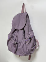Mochila de moda Práctico diseño de cordón de gran capacidad Nicho casual y liviano hombres y mujeres pueden llevar mochila de tela lavada - details 14