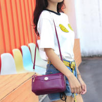 Bolsos Bandolera para Mujeres de Cuero PU Bolsas de Mensajero Femininas con Múltiples Bolsillos Bolsa de Hombro para Damas Forma Cuadrada - details 11