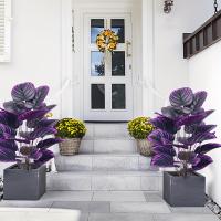 Flores Artificiales de Violeta Realistas Ideal para Decoración Interior y Exterior de Alta Gama - details 4