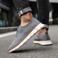Nuevos zapatos planos casuales para hombre, los más vendidos, de alta calidad, fáciles de usar, zapatos deportivos de punto ligeros de gran tamaño 47 - details 7