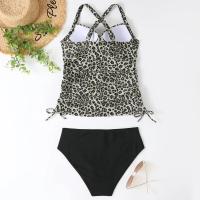 Conjunto de Baño de Dos Piezas de Cintura Alta para Mujer Conjunto de Tanqueini de Verano - details 5