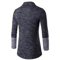 Cárdigan para hombre, suéter multifuncional de estilo coreano de punto de color contrastante con retales, nuevo - details 2