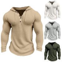 Nueva Sudadera con Capucha con Botones para Hombre, Top de Vacaciones, Manga Larga, Moda Casual - details 1